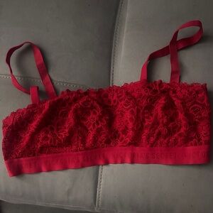 Victoria's Secret Scarlet Lace Bralette